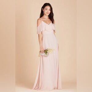 NWT Birdy Grey Jane Convertible Dress in Chiffon Pale Blush